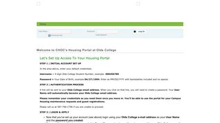College Housing Olds Co - Welcome to CHOC's Housing Portal at ...