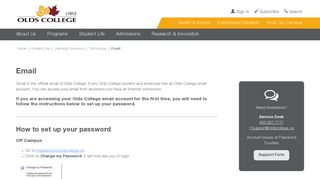 Email - Olds College