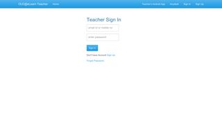 Teacher Portal | <span class=