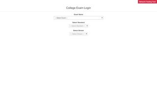 Exam Portal - <span class=