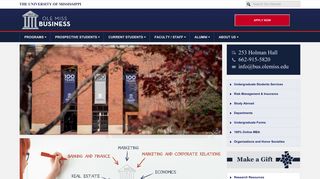 Ole Miss Business | University of Mississippi