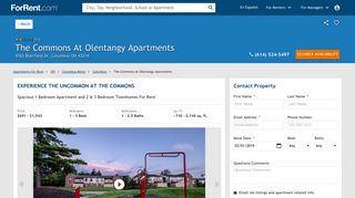 The Commons At Olentangy Apartments For Rent in Columbus, OH ...
