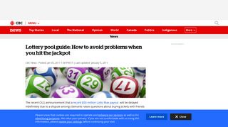 Lottery pool guide: How to avoid problems when you hit the jackpot ...
