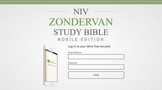 Log In - Olive Tree Bible Software