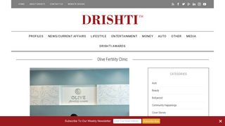 Olive Fertility Clinic - Drishti Magazine