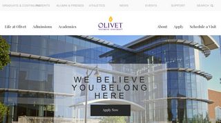 Olivet Nazarene University: We Believe