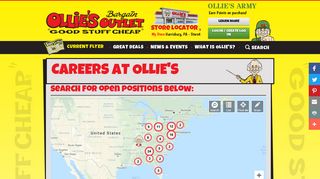 Careers - Openings | Ollie's Bargain Outlet