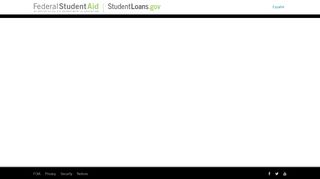 Log In - StudentLoans.gov