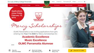 Our Lady of Mercy College | Catholic Independent Girls School ...