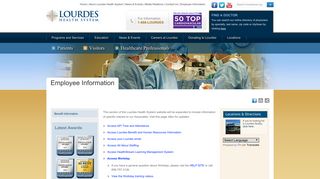 Employee Information - Lourdes Health System