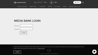 Media bank login - Lapland Hotels