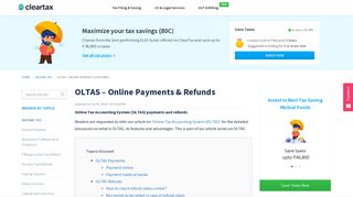 OLTAS - Online Payments and Refunds, Check Refund Status ...