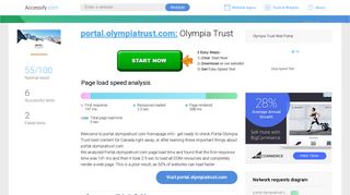 Access portal.olympiatrust.com. Olympia Trust