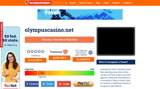 Olympuscasino.net Reviews| Scam check for olympuscasino.net| is ...