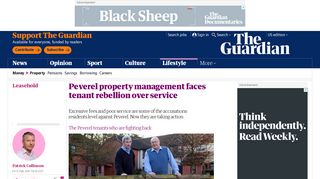 Peverel property management faces tenant rebellion over service ...