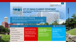 City of Omaha Planning Department Code administration, Permitting ...