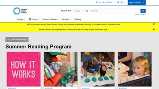 Summer Reading Program | Omaha Public Library