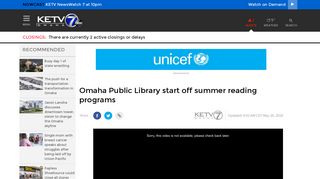 Omaha Public Library start off summer reading programs - KETV.com