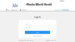 Log-in to your account - Omaha World-Herald - Jobs in Omaha, NE
