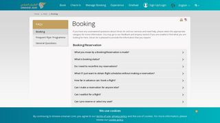 Booking | Oman Air
