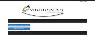 OBSSA Portal - Ombudsman for Banking Services