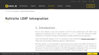 Multisite LDAP intregration | Check_MK