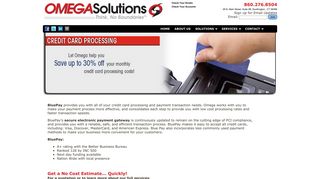 Credit Card Processing | Omega Solutions