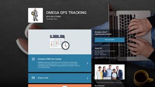 omega gps tracking, gps solutions - Login to vCita