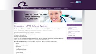 Omegacare LTPAC Software and LTC EMR