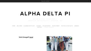 Omega Fi — Alpha Delta Pi