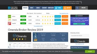 Omenda Broker Review Top Binary Options Brokers - Fair Forex Brokers