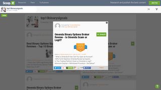 Omenda Binary Options Broker Review - Is Omenda... - Scoop.it