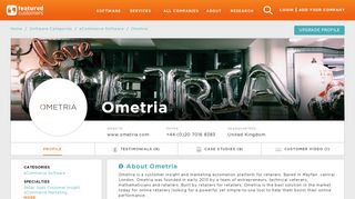17 Customer Reviews & Customer References of Ometria ...
