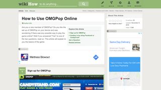 How to Use OMGPop Online: 9 Steps (with Pictures) - wikiHow