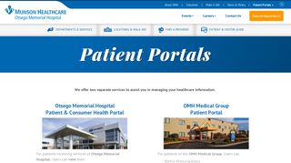 Patient Portals | Munson Healthcare Otsego Memorial Hospital