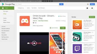 Omlet Arcade - Stream, Meet, Play - Apps on Google Play