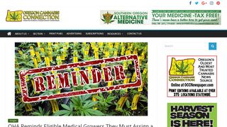 OHA Reminds Eligible Medical Growers They Must Assign a Grow Site ...