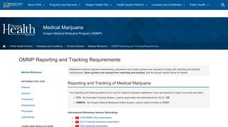 Oregon Health Authority : OMMP Reporting and Tracking ... - Oregon.gov