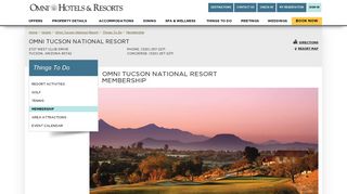 Golf Membership Tucson | Omni Tucson National Resort - Omni Hotels