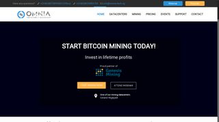 Omnia Tech | Cryptocurrency Mining