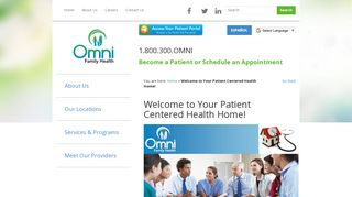 Welcome to Your Patient Centered Health Home! | Omni Family Health