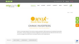 Omnik inverters - Solarclarity