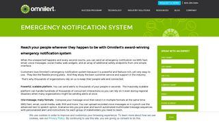 Emergency Notification System from Omnilert