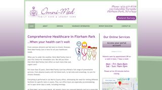 Omni-Med of Florham Park, NJ – Family Practice, Urgent Care ...
