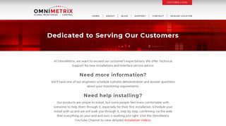 Customer Service | OmniMetrix