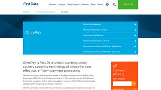 OmniPay | First Data