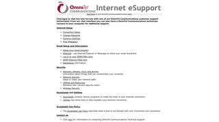 OmniTel Communications eSupport