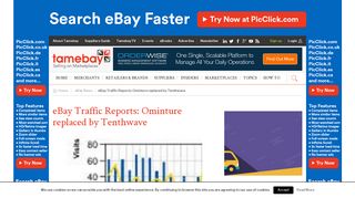 eBay Traffic Reports: Ominture replaced by Tenthwave - Tamebay