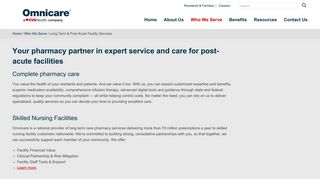 Long Term & Post-Acute Facility Services | Omnicare