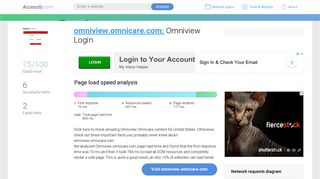 Access omniview.omnicare.com. Omniview Login